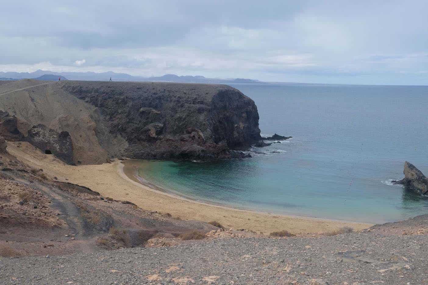 mooiste stranden lanzarote playa papagoya