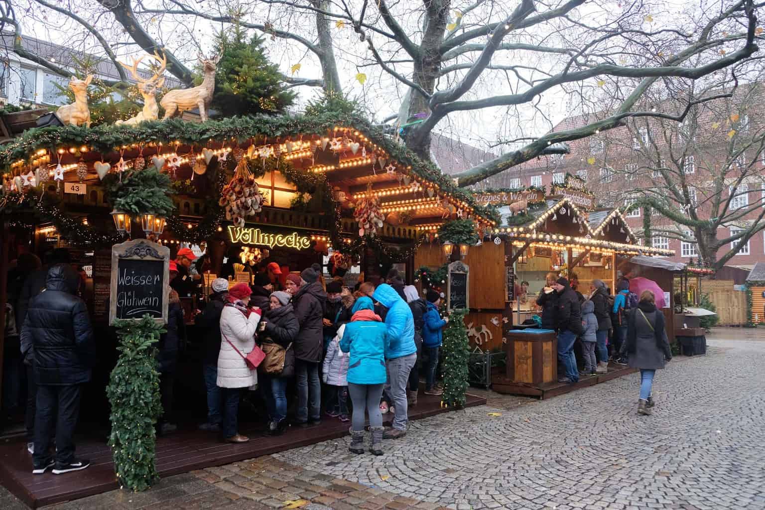 Munster kerstmarkt stadhuis