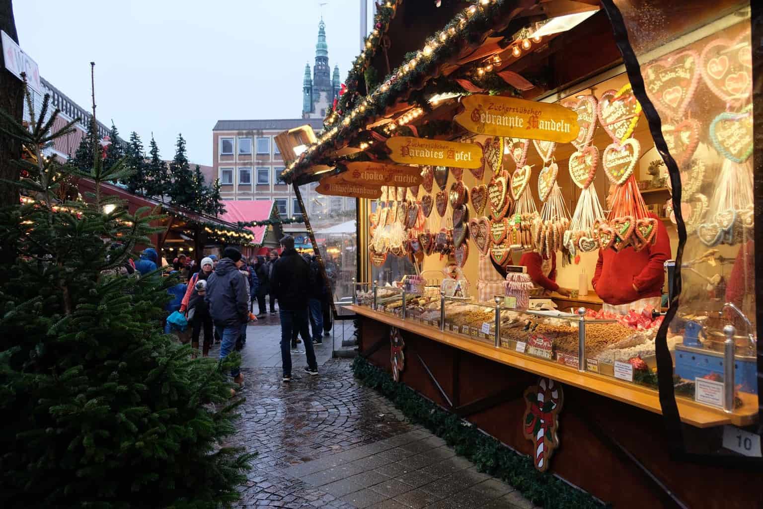 Munster kerstmarkt stadhuis