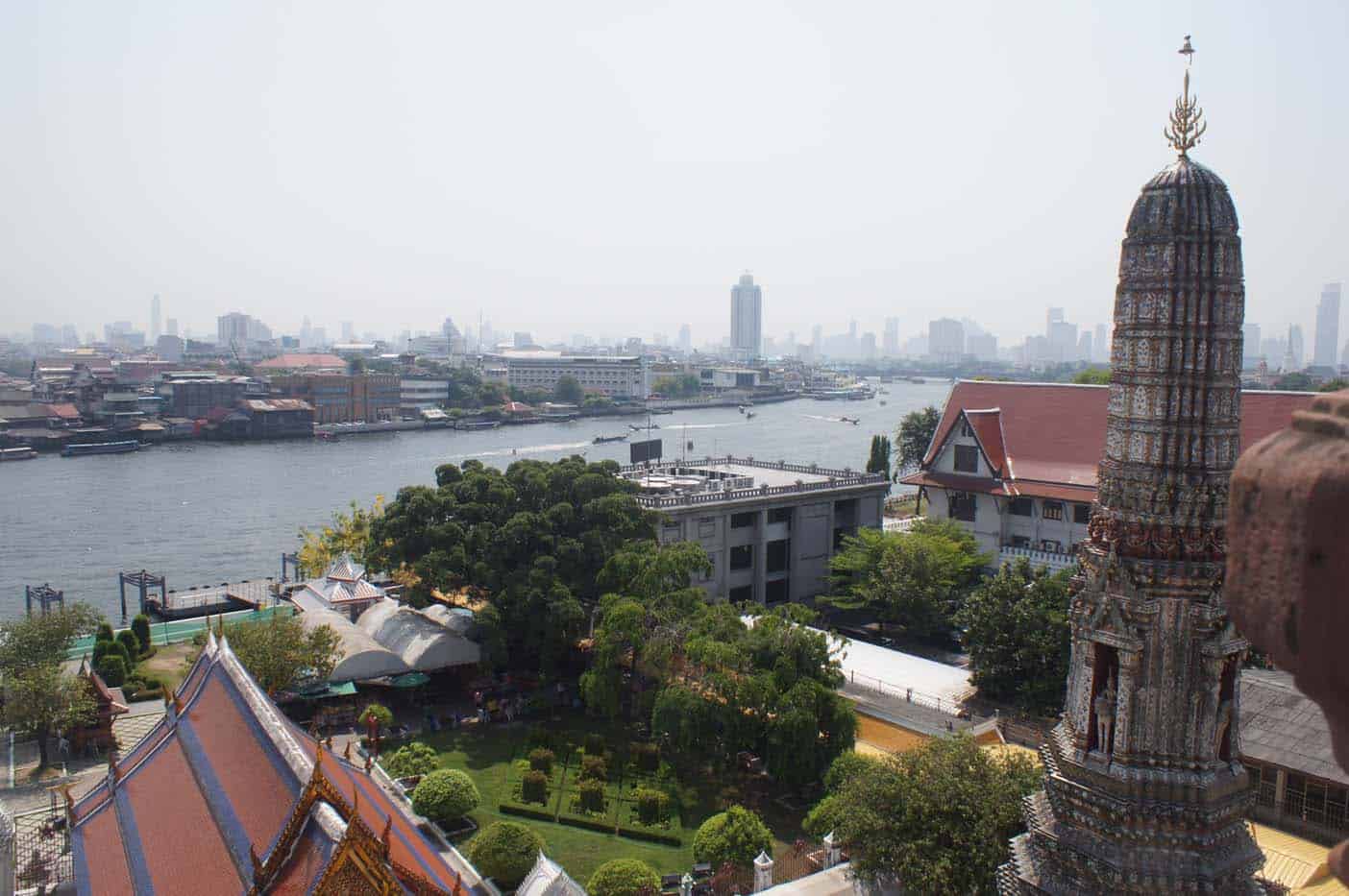 Wat Arun met kind