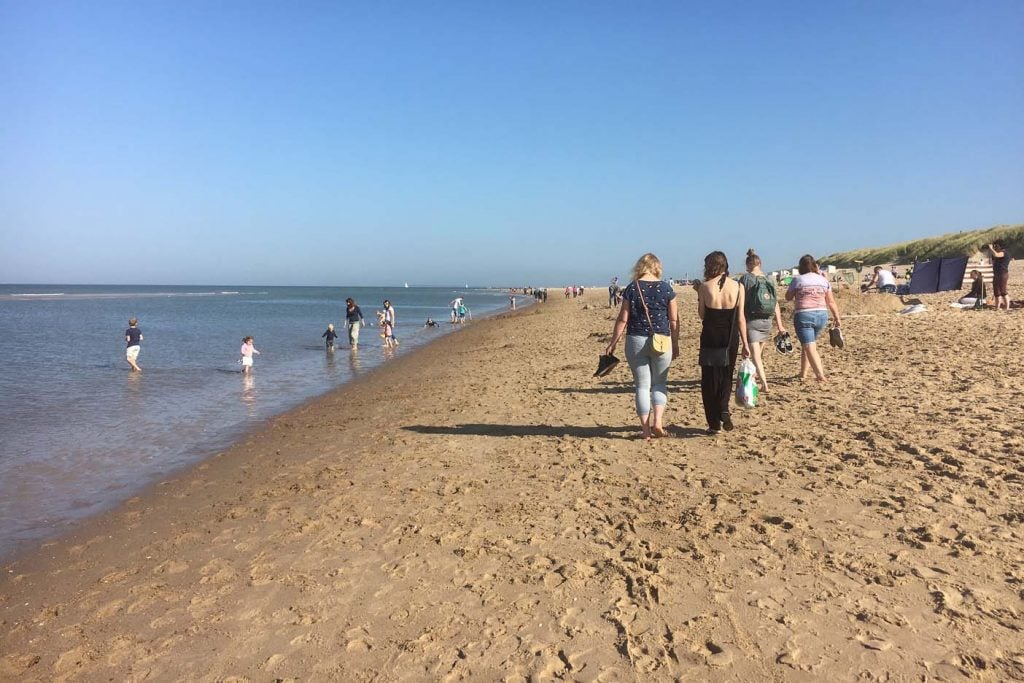 goedkoop dagje weg met gezin strand zeeland