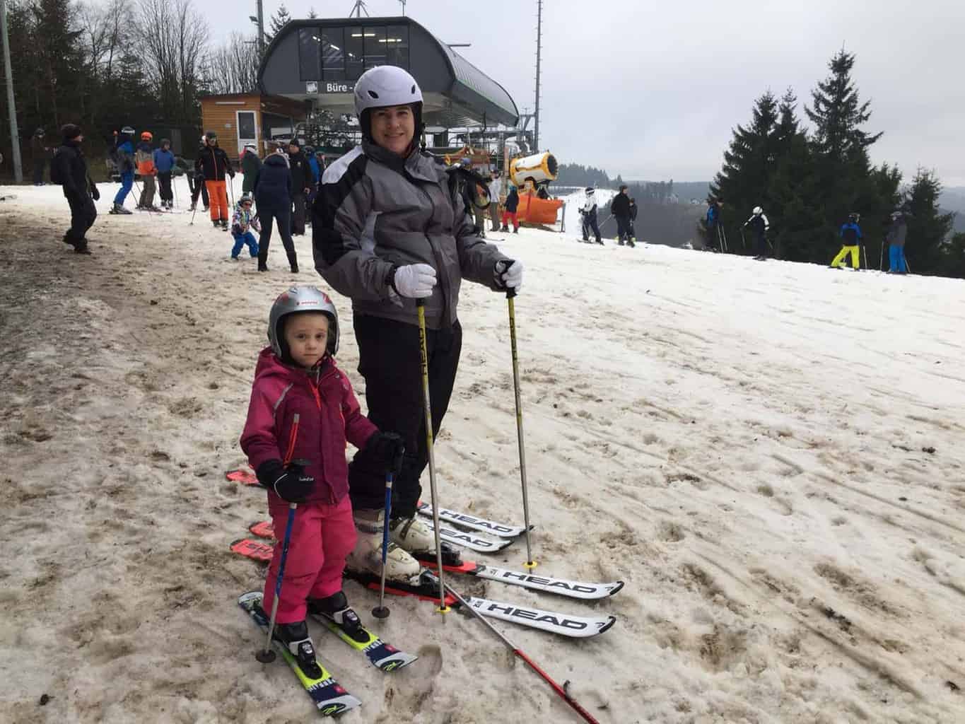 Winterberg met kinderen