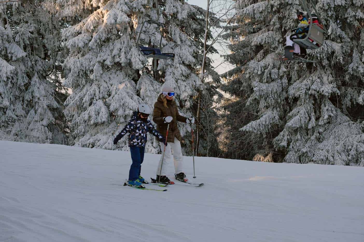 winterberg met kinderen