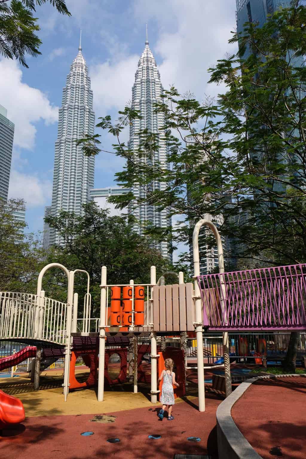 kuala lumpur met kinderenspeeltuin