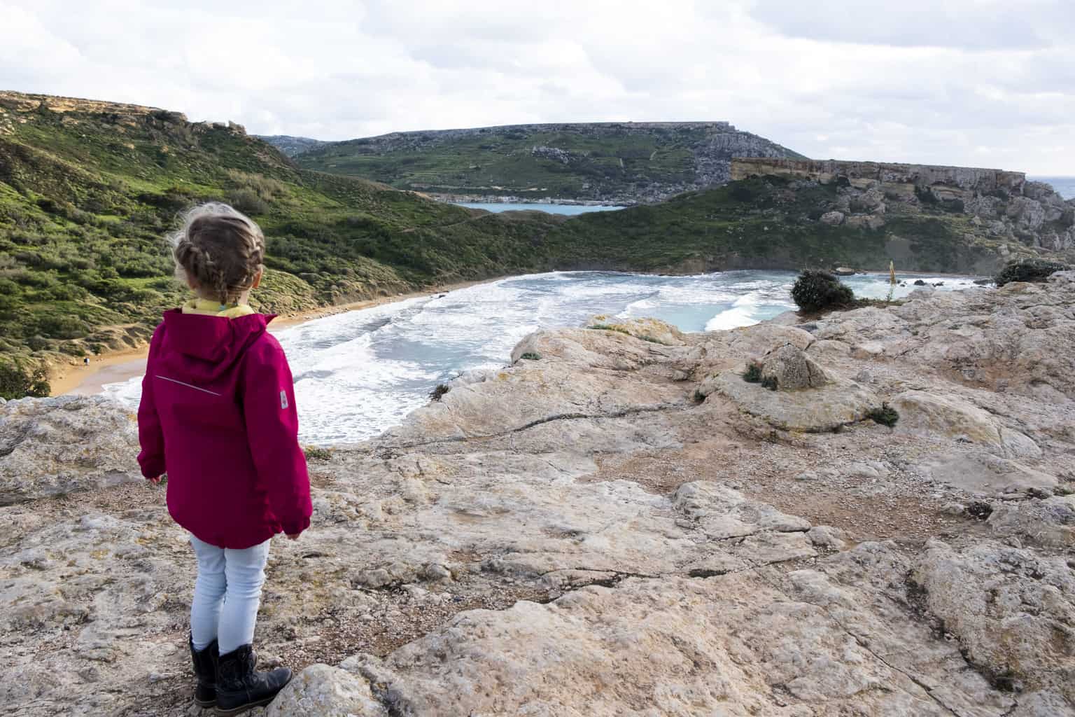 Ghajn Tuffieha Bay malta