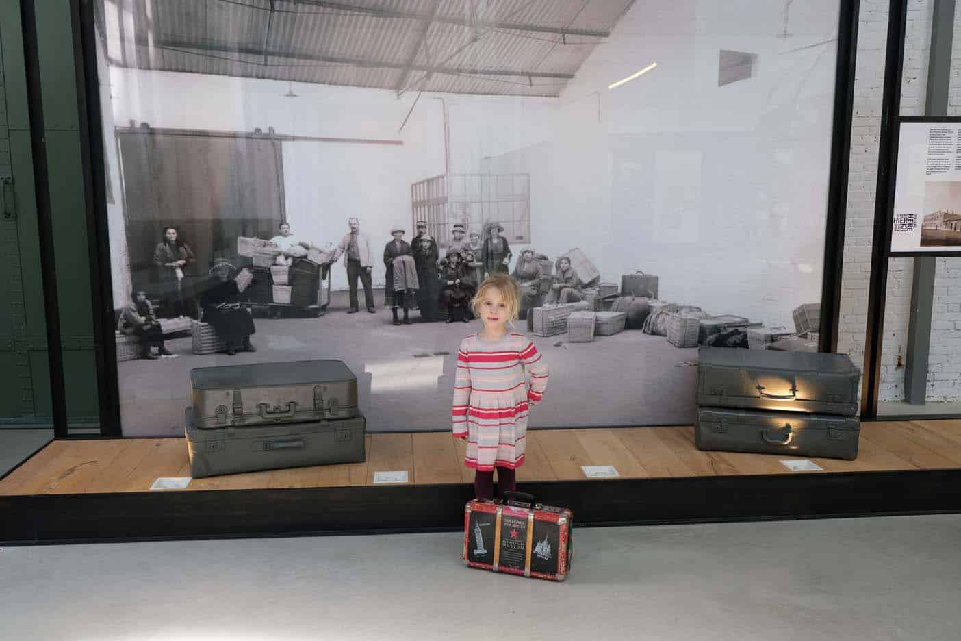 Antwerpen met kinderen red star line museum