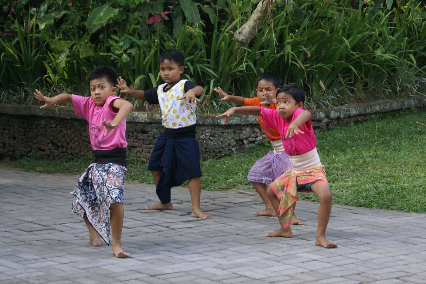 bali met kinderen