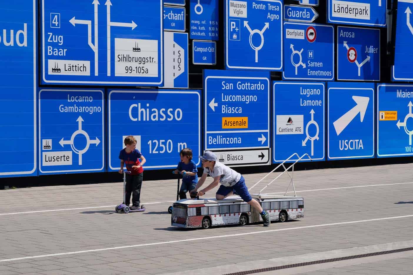 luzern met kinderen verkeershuis