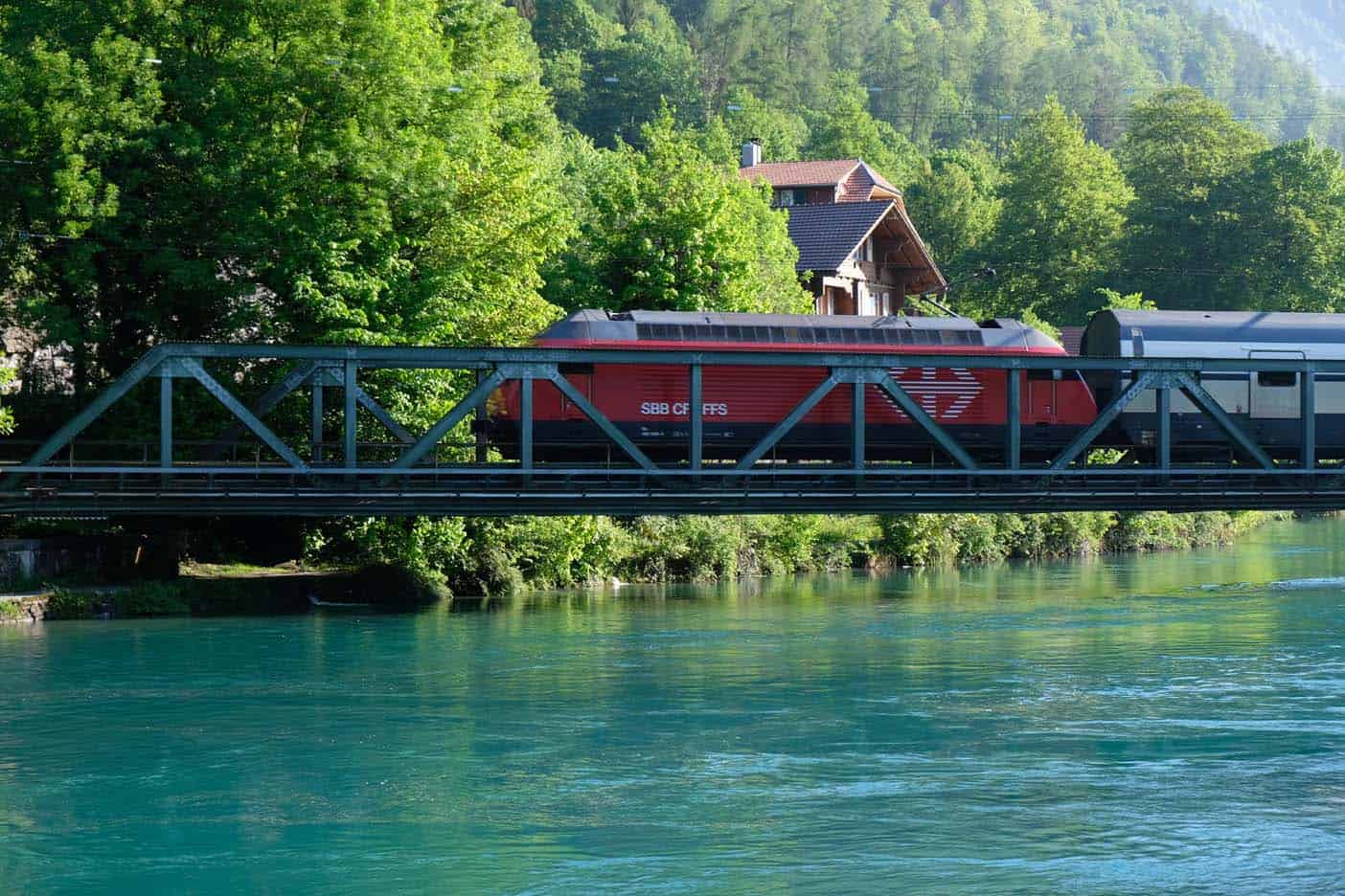 reizen met de trein zwitserland