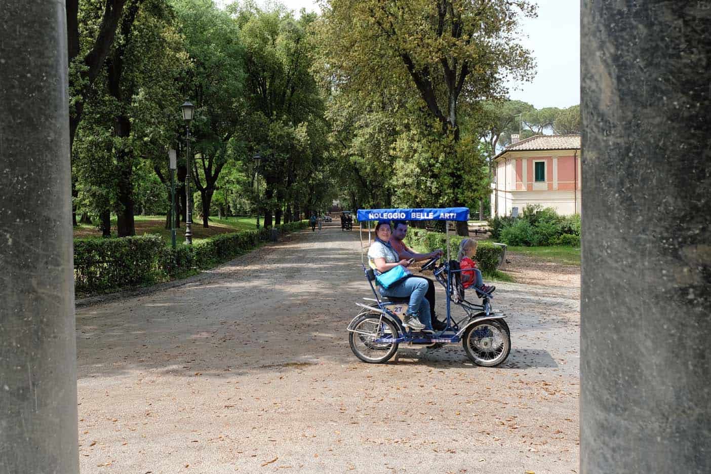 rome met kinderen villa borghese