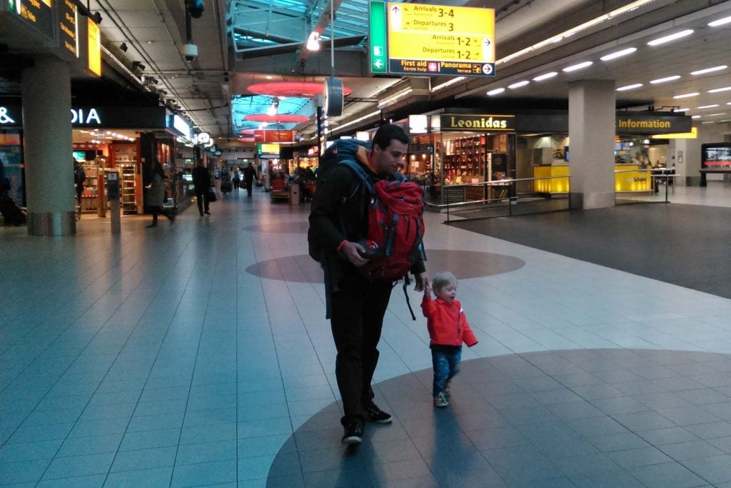 Schiphol met kinderen