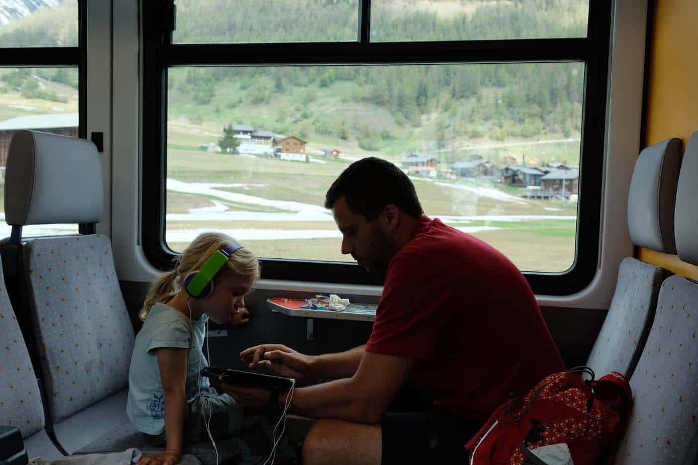 reizen met de trein zwitserland