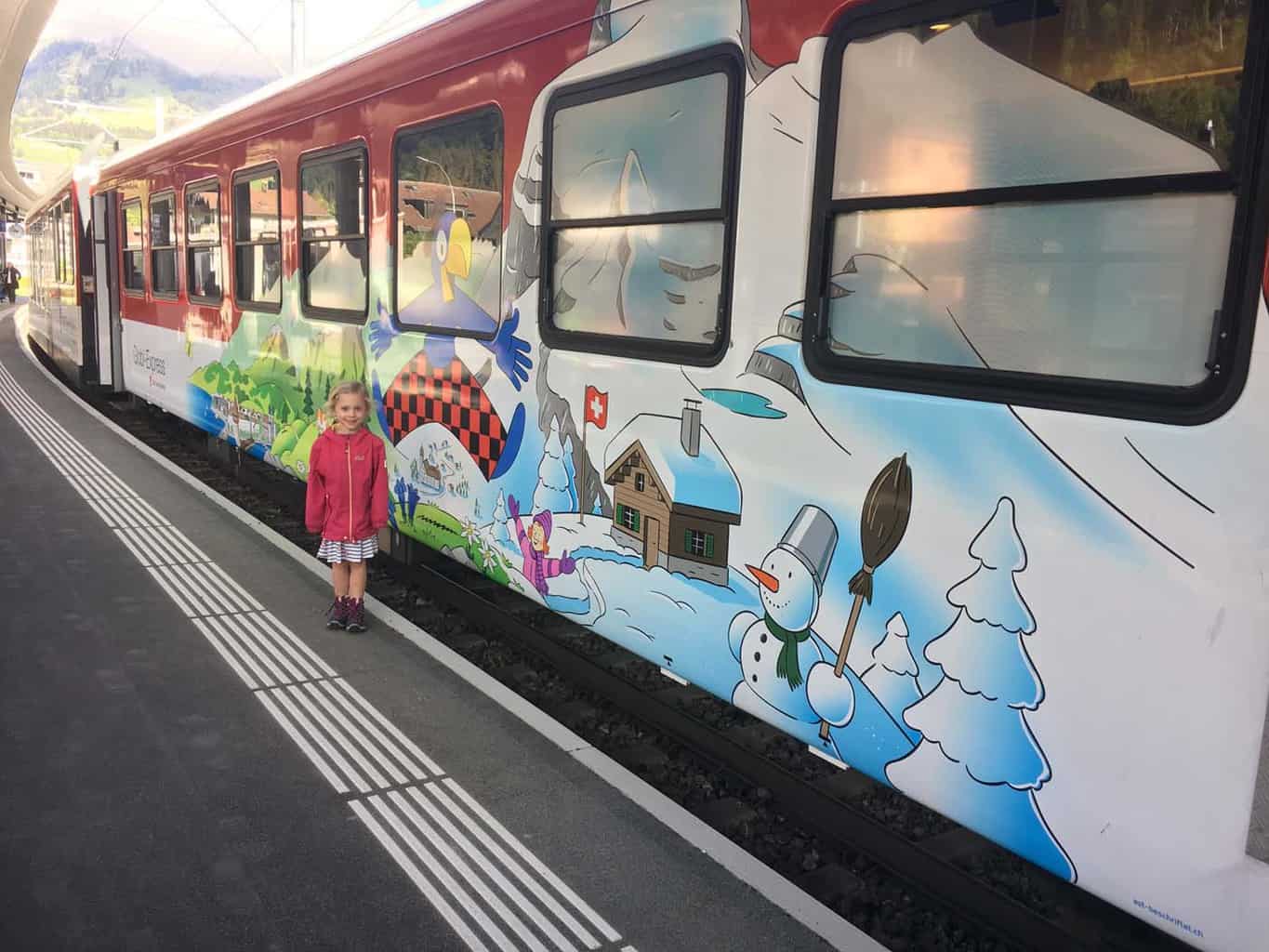 treinreis zwitserland panoramatrein