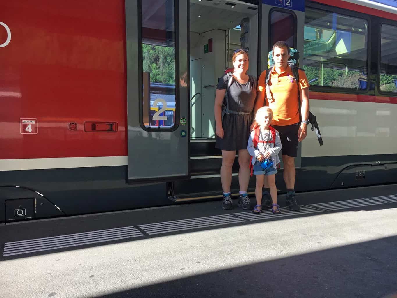 reizen met de trein zwitserland