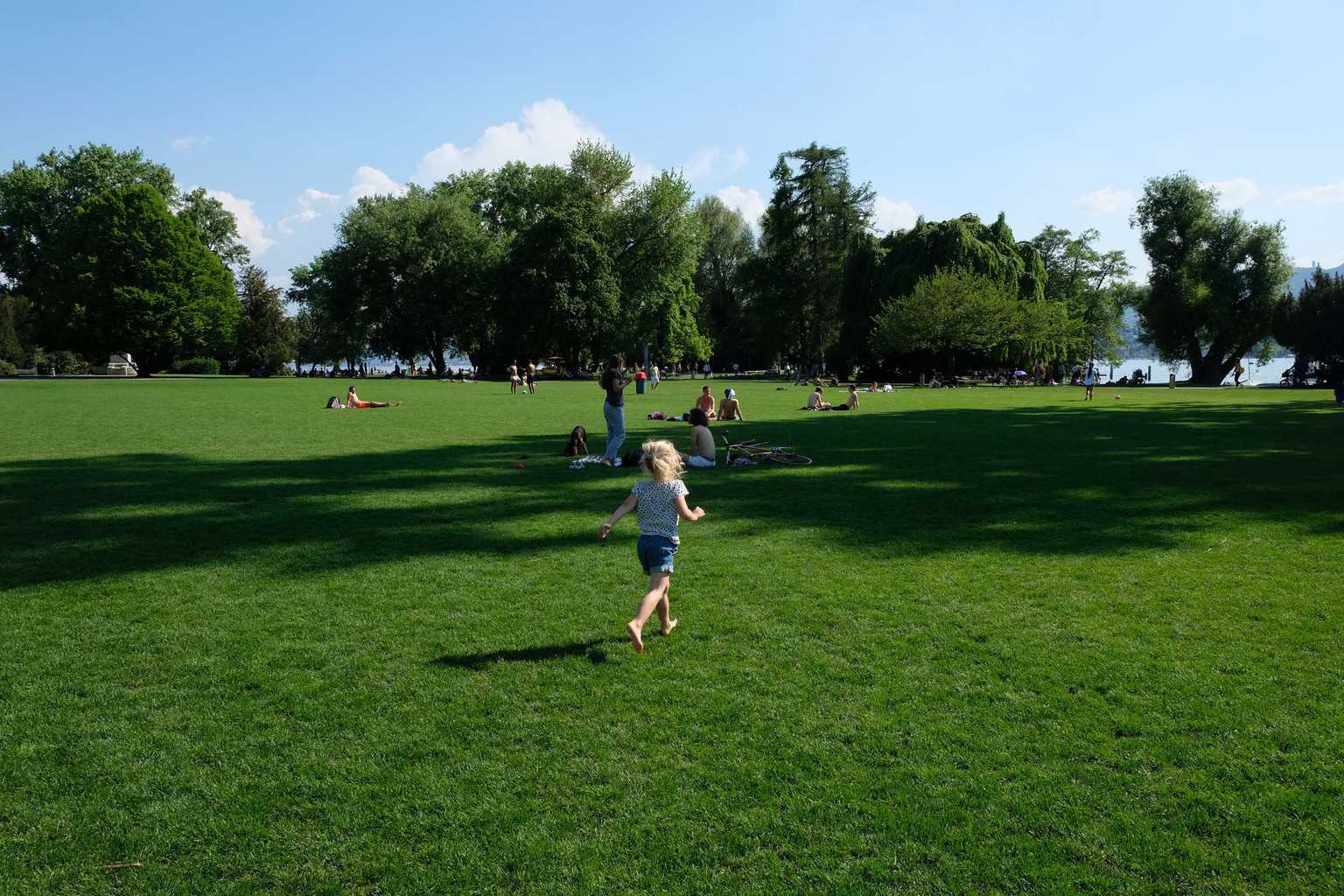 Zürich met kinderen strand