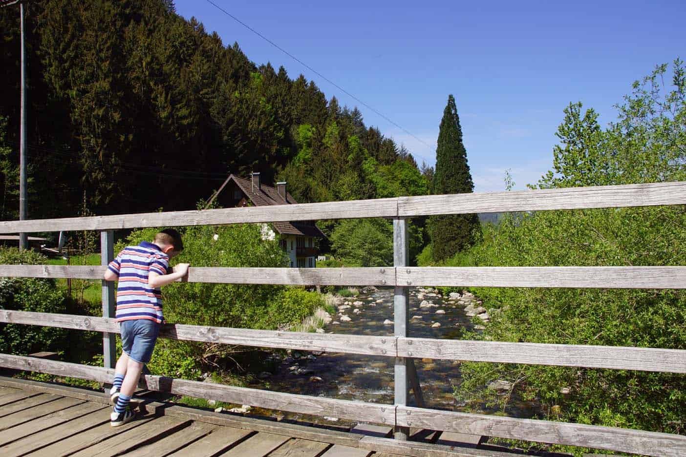 zwarte woud met kinderen simonswald