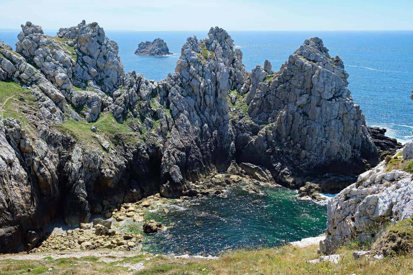 Wandelen bretagne Pointe de Penhir