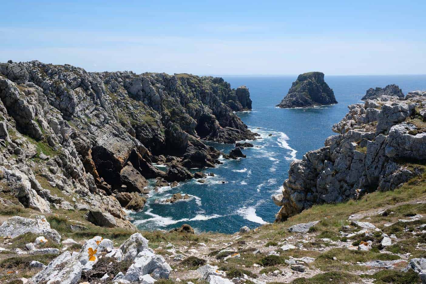 Wandelen bretagne Pointe de Penhir