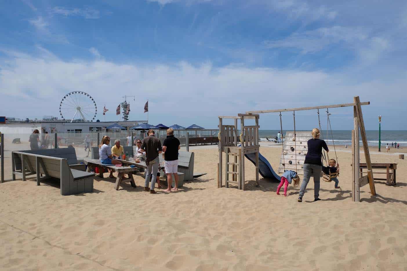 scheveningen strandtent kindvriendelijk