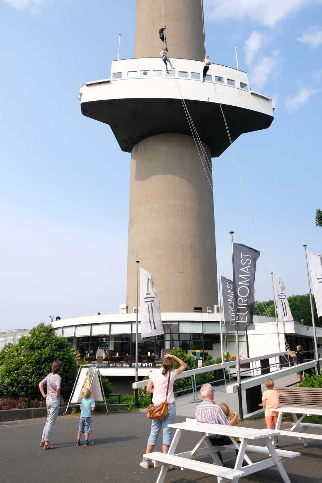 Abseilen Euromast Rotterdam