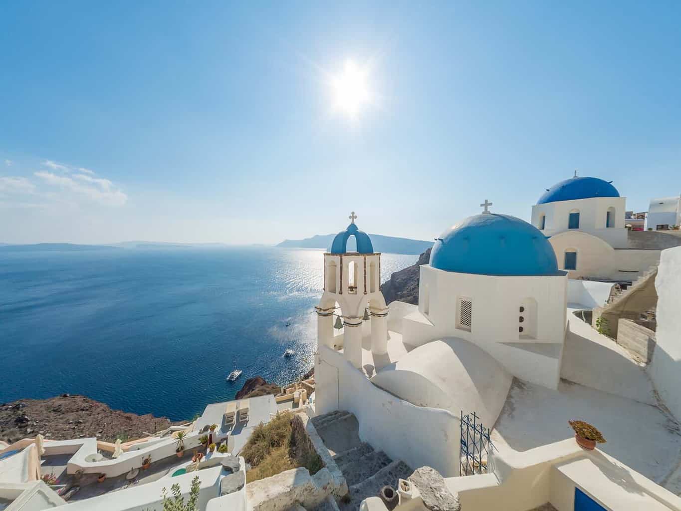 Santorini met kinderen