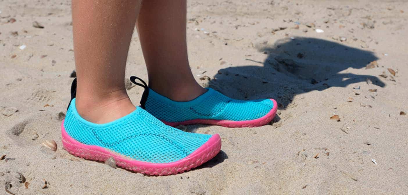 Pech Netelig zweer Review: Waterschoenen Decathlon kinder en peutermodel - Gezin op Reis