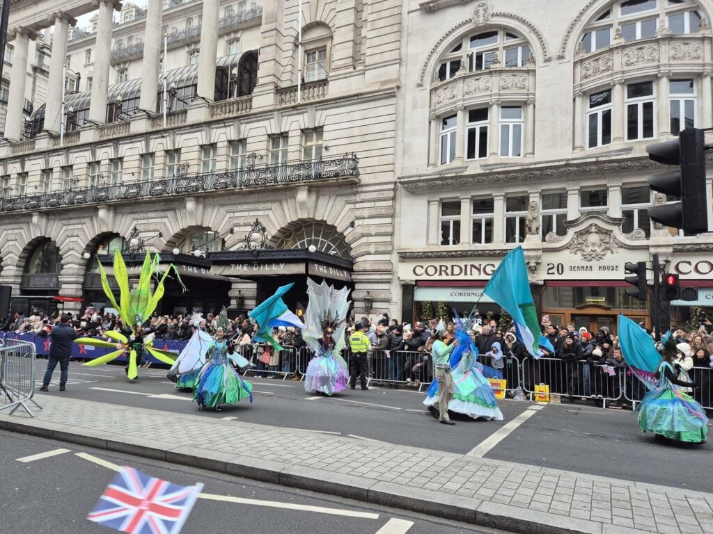 Londen parade met kinderen