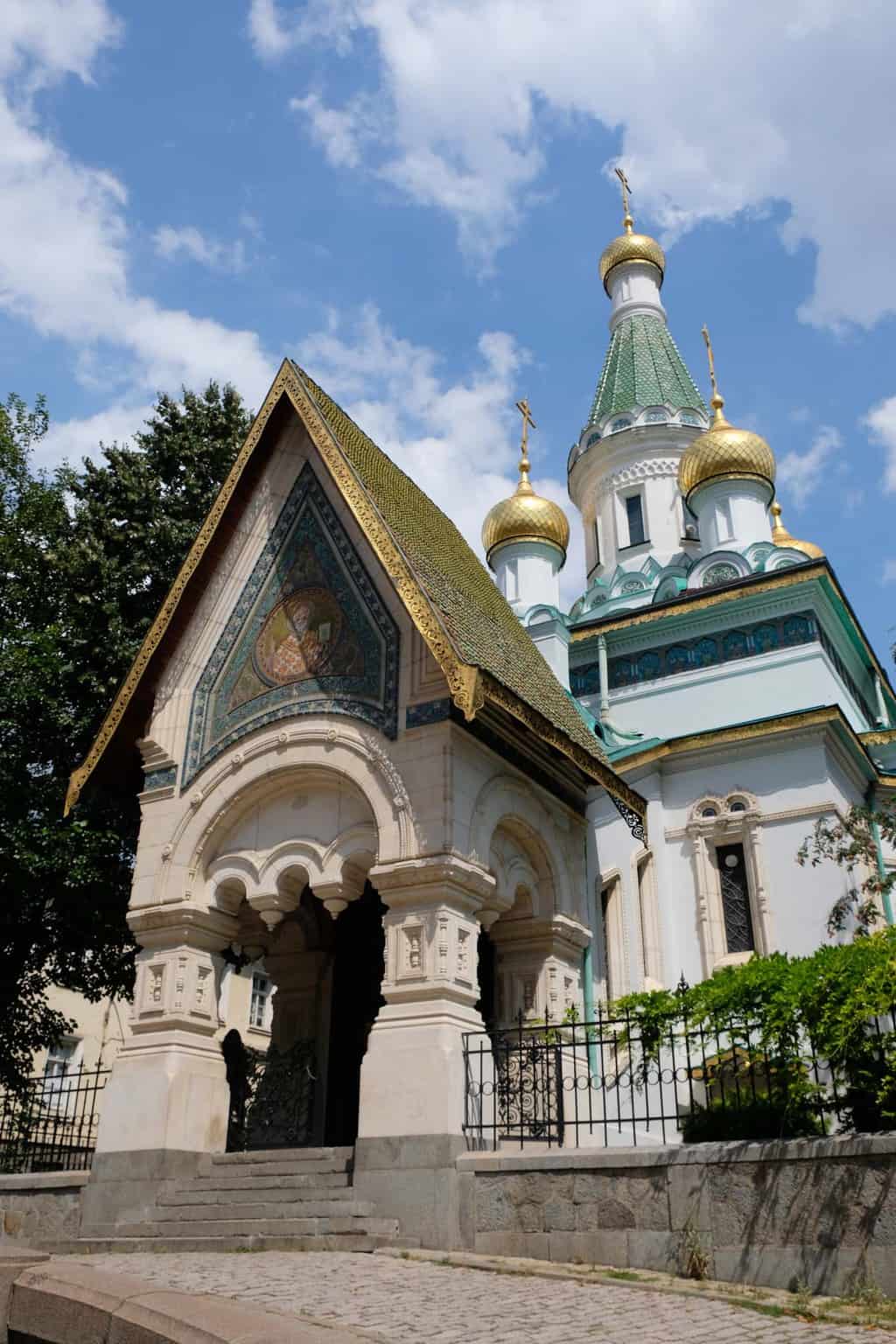 Russisch orthodoxe kerk Sveti Nikolay Mirlikiiski