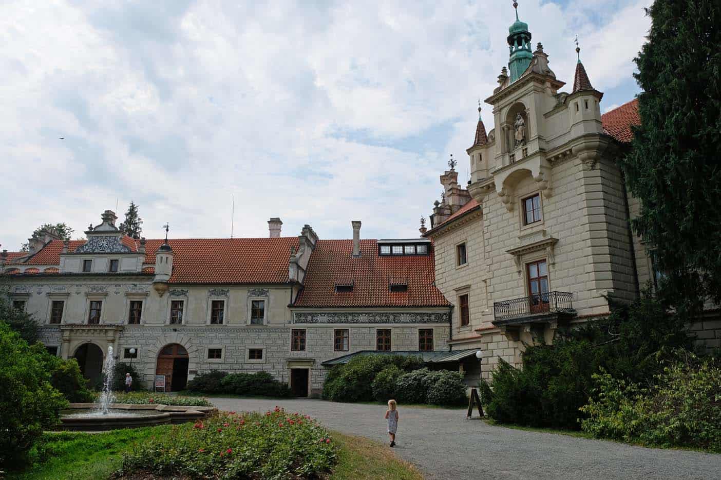 Midden bohemen kasteel Průhonice