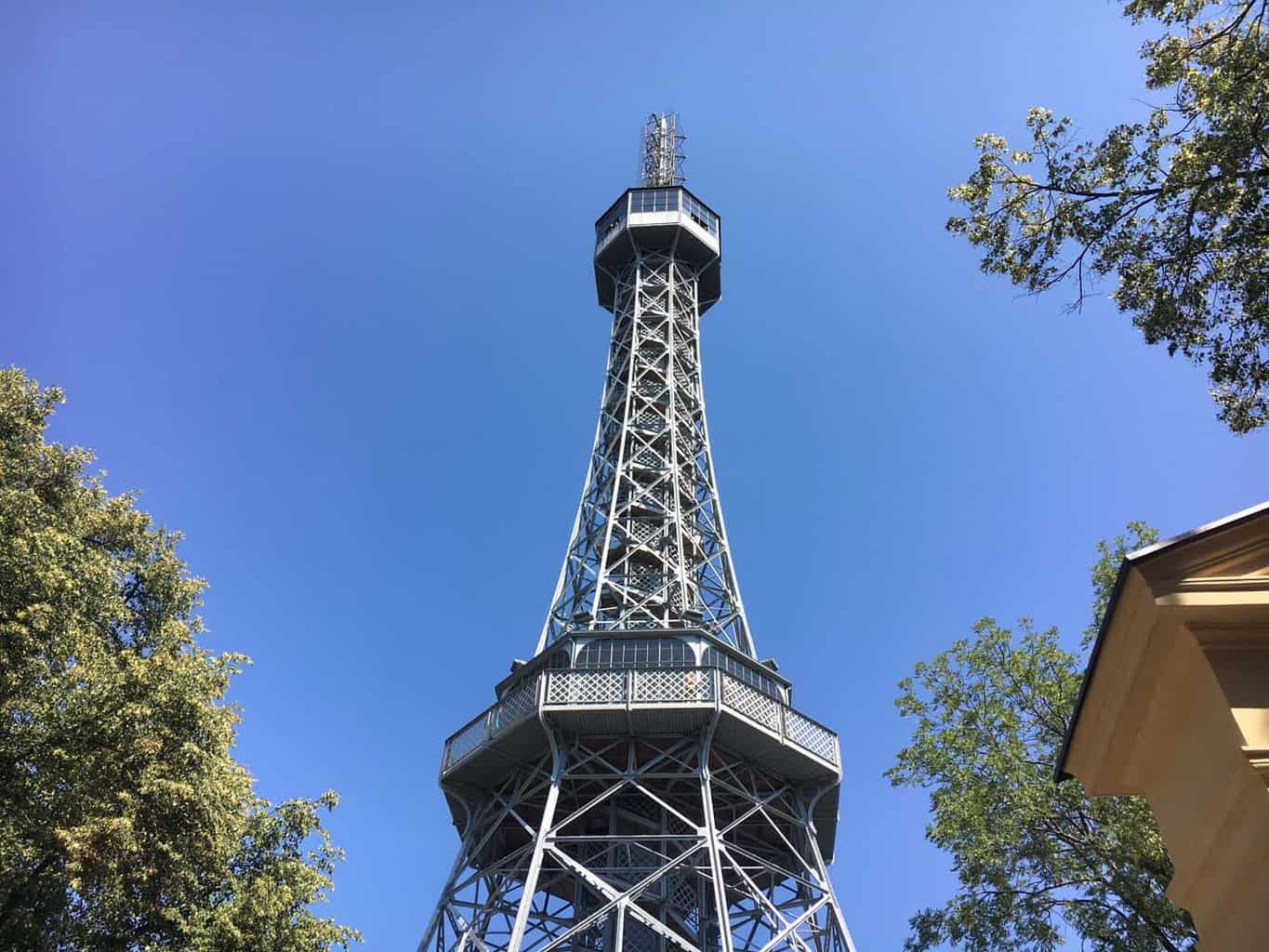 Praag met kinderen Petrin park