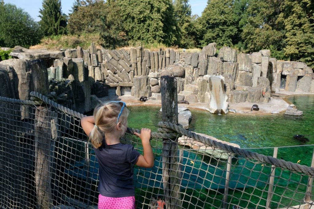 Praag met kinderen dierentuin