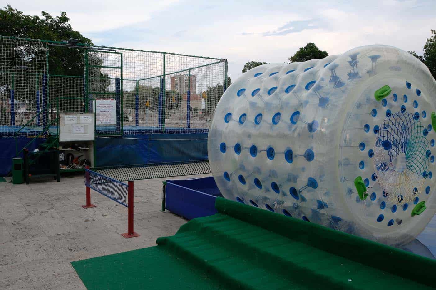 Trampolines in Niš