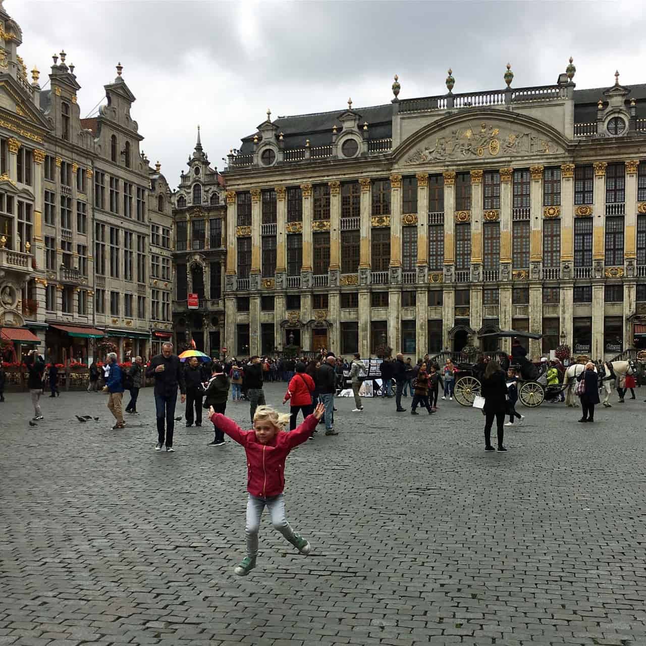 brussel met kinderen markt