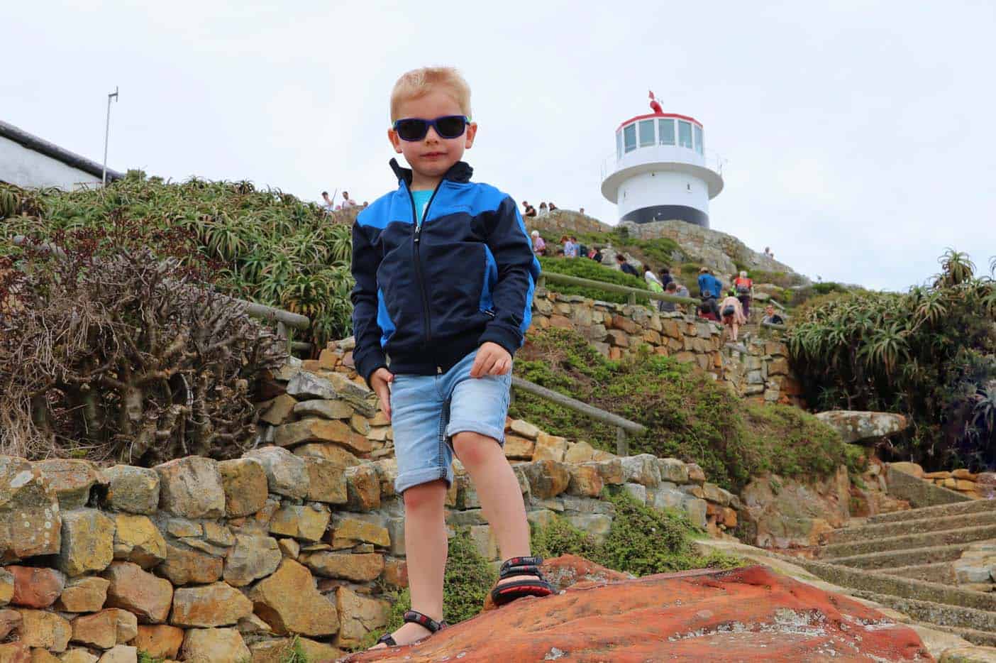 Cape Point met kinderen