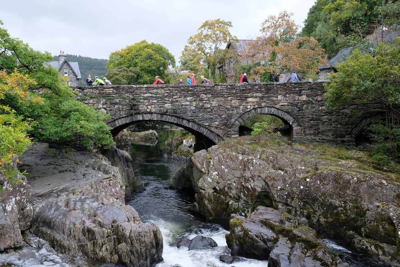 Betws-y-Coed waterval