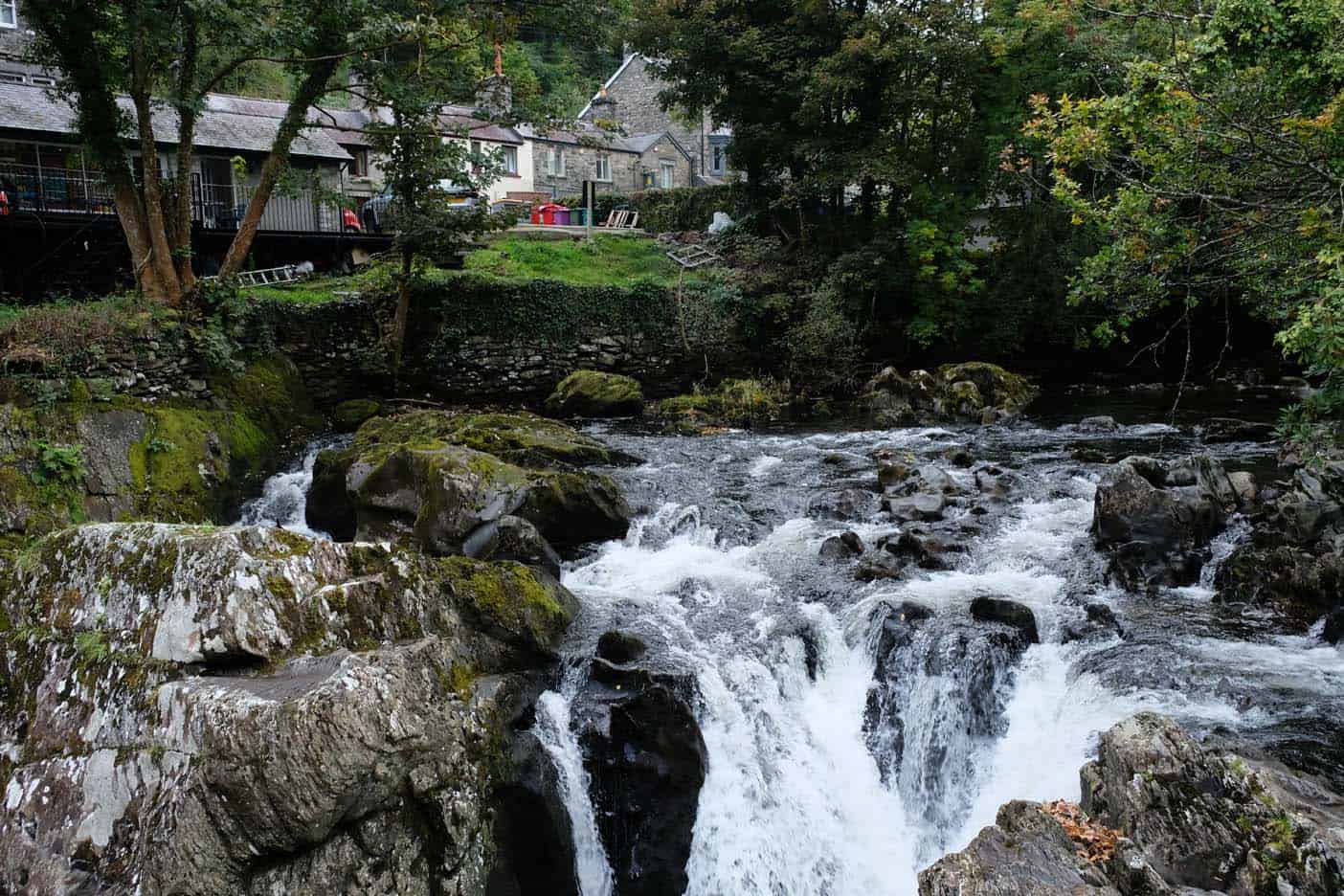 Betws-y-Coed waterval