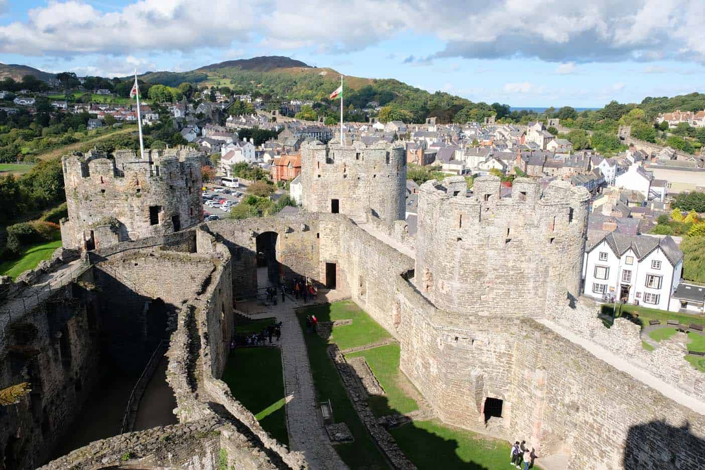 Conwy kasteel wales