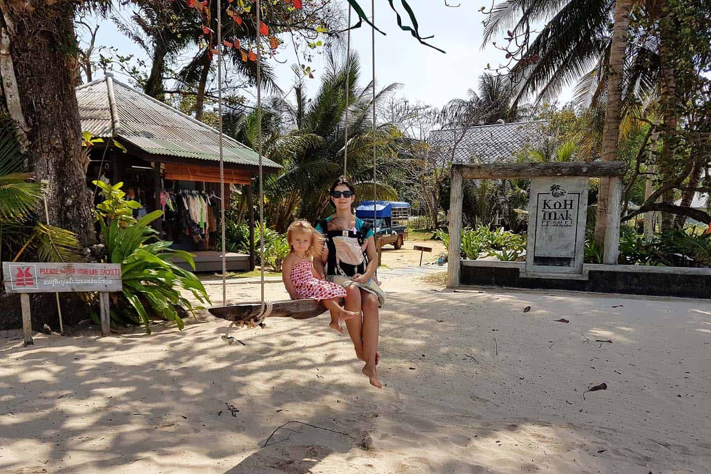 Koh Mak met kinderen