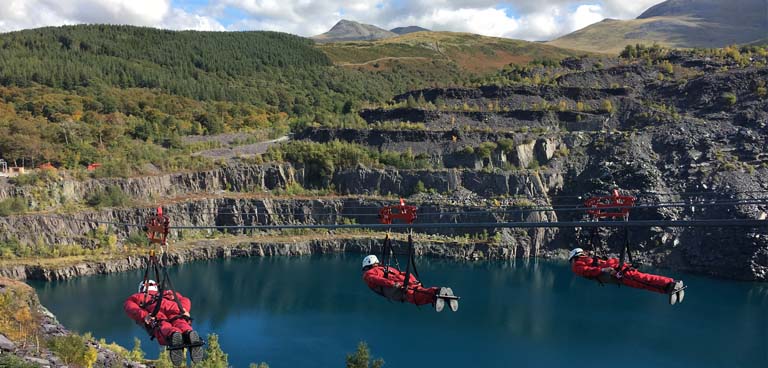 snelste zipline ter wereld wales