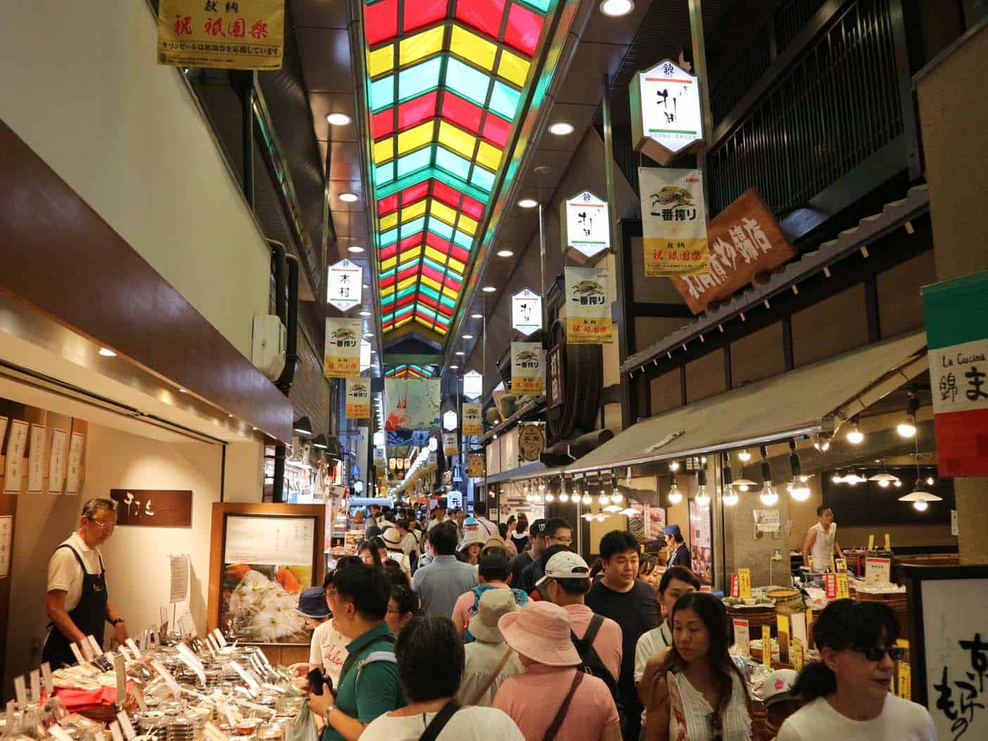 Winkelen in Kyoto met kids