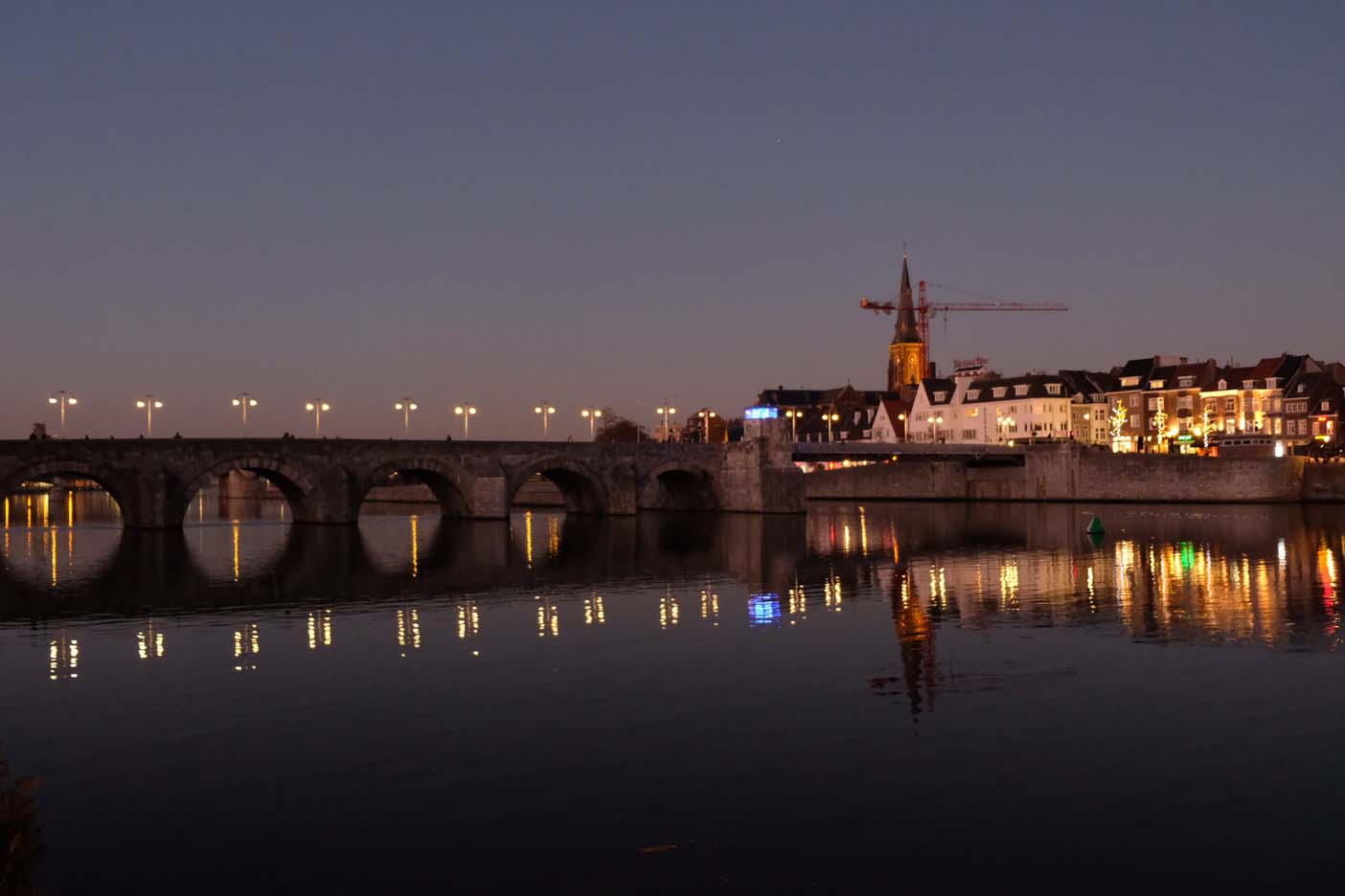 Maastricht at night