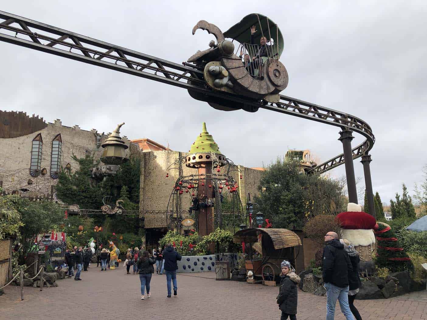 Phantasialand bezoeken met kleine kinderen