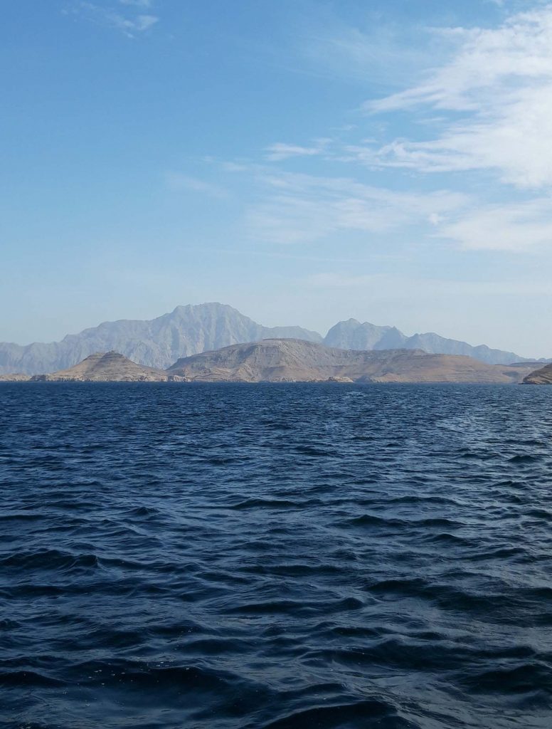 Musandam Oman met kinderen