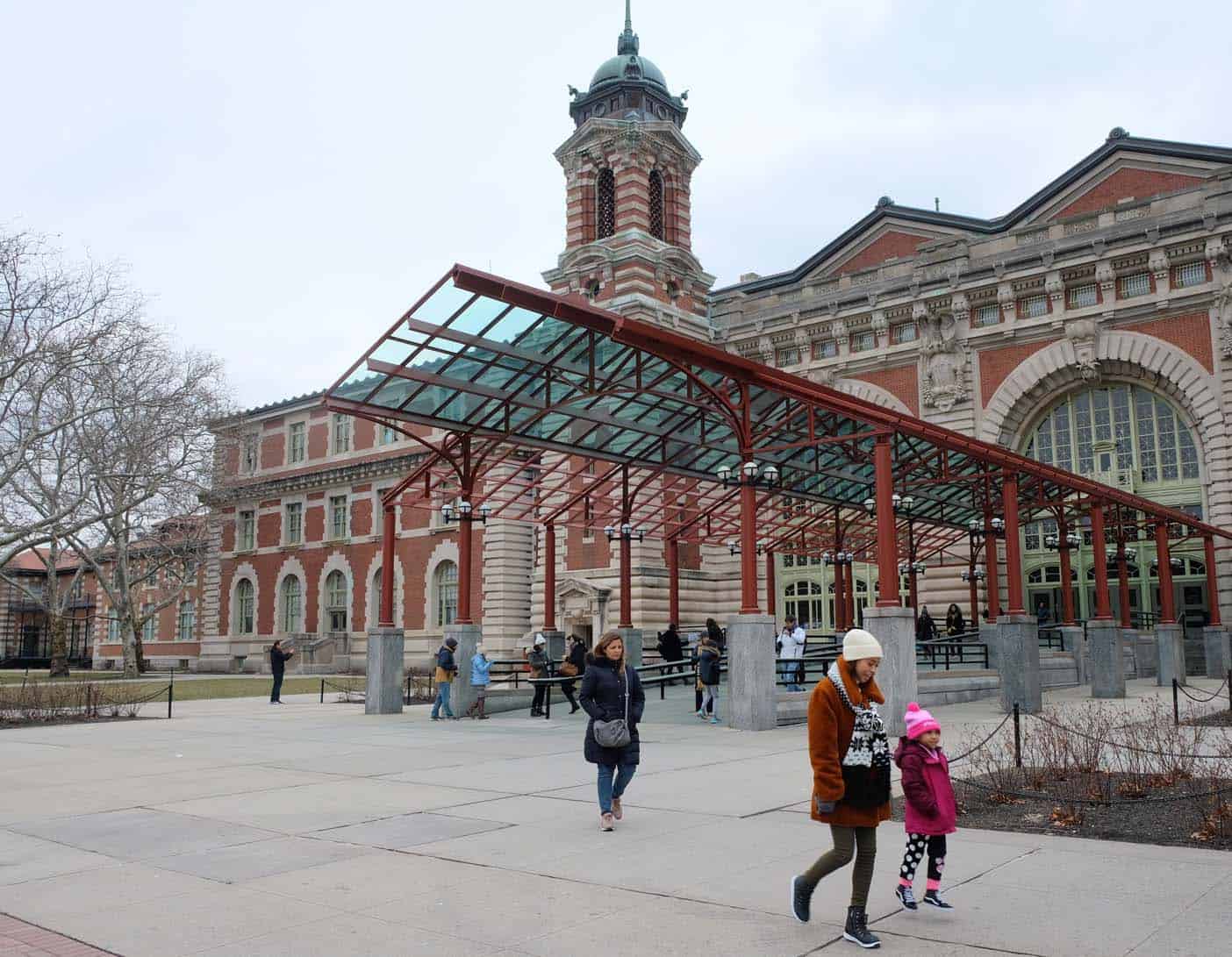 New york met kinderen ellis island