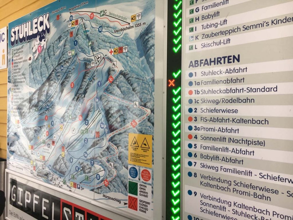 Stuhleck wintersport oostenrijk