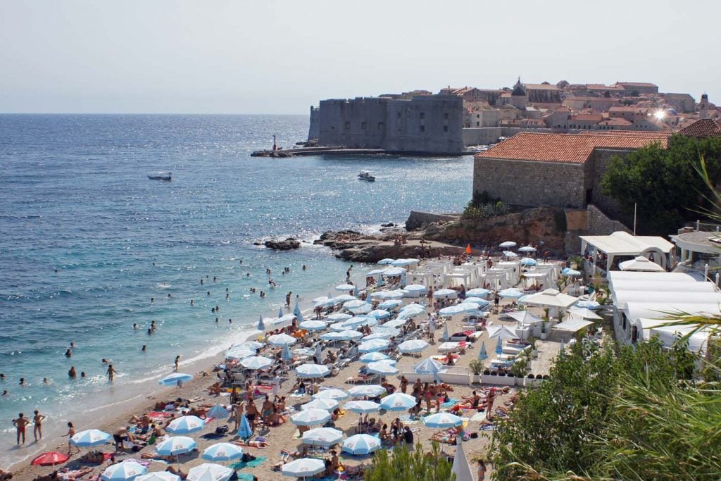 Dubrovnik met kinderen strand