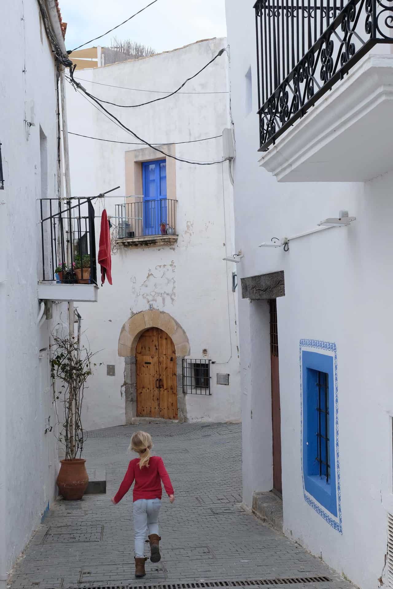 ibiza stad met kinderen