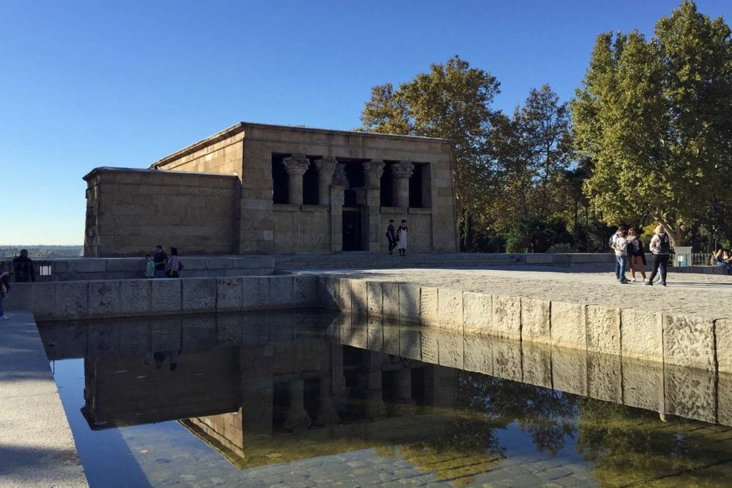 Egyptische tempel de Debod