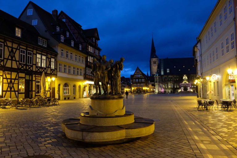 Quedlinburg de mooiste stad van de Harz Gezin op Reis