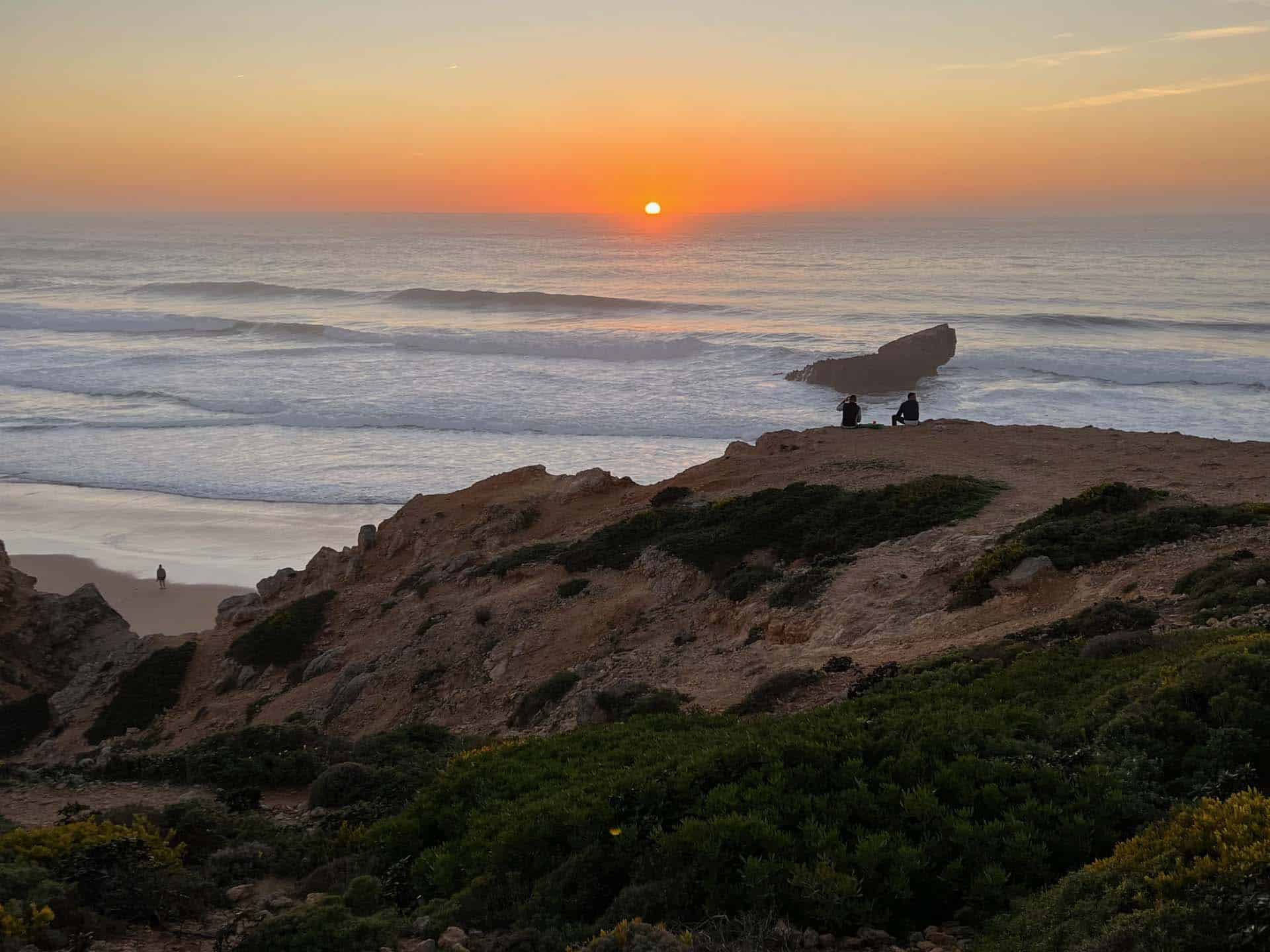 Sagres zonsondergang algarve